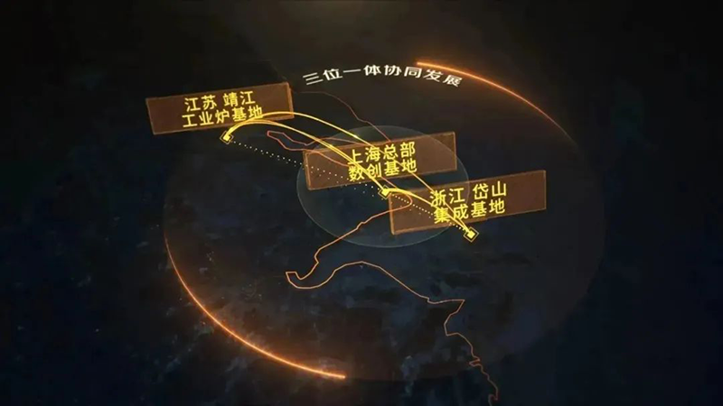 共建未来丨亚美AM8AG股份（上海）创新基地亮相“2023年闵行区重大工程项目开工仪式”主会。